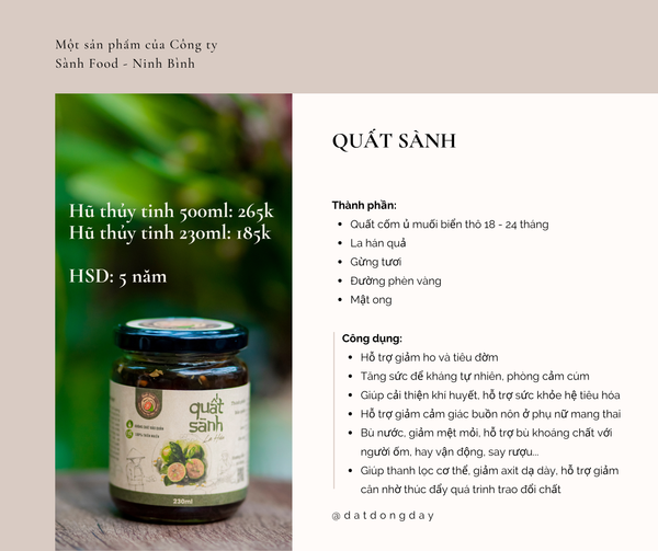 Vì sao QUẤT SÀNH đặc biệt?
