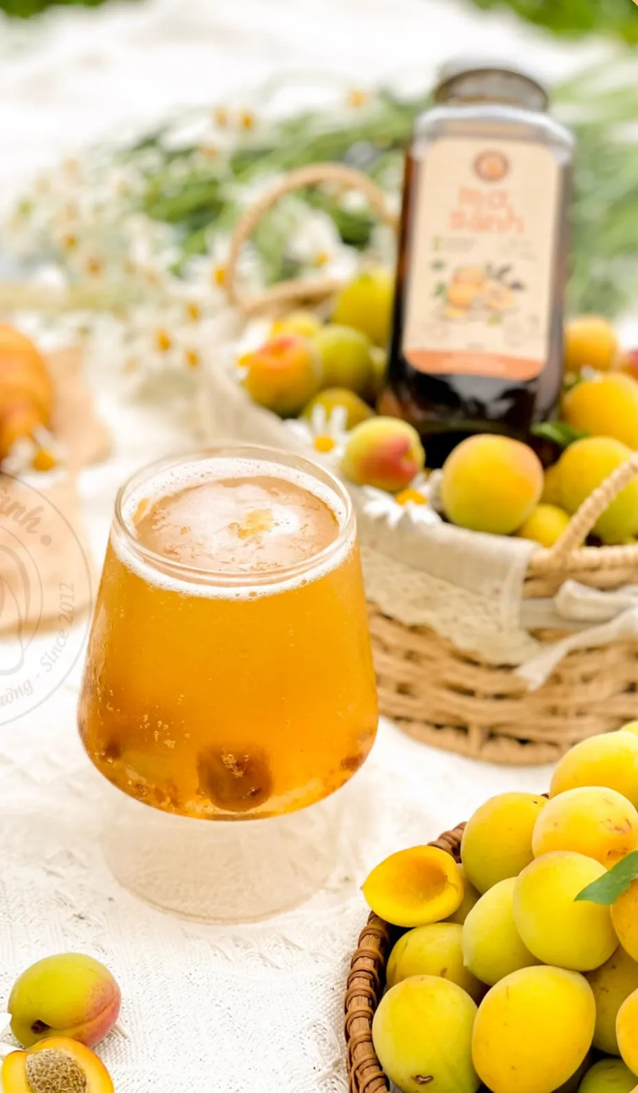 Ly nước Mơ Sành mát lạnh